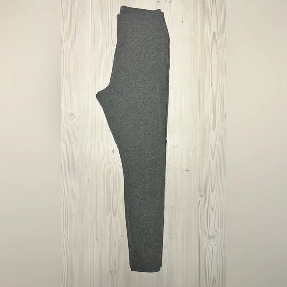 Simply Vera Vera Wang Heather Gray Size L Leggings - Picture 2 of 4